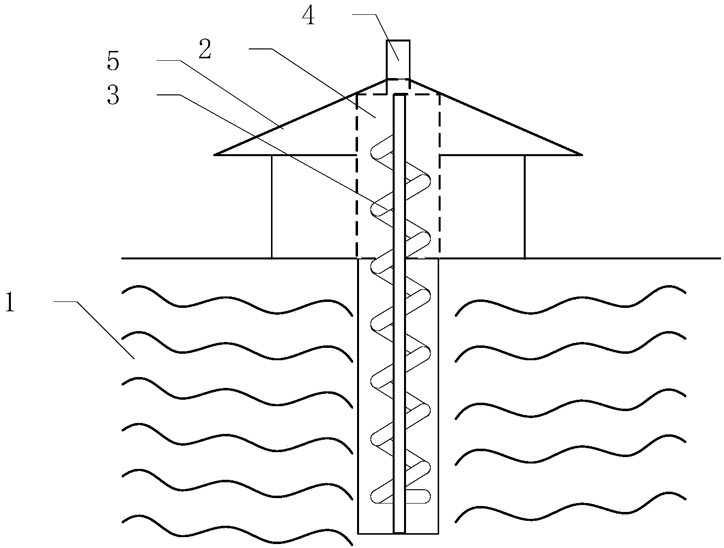 Ecological hyperoxic water making device