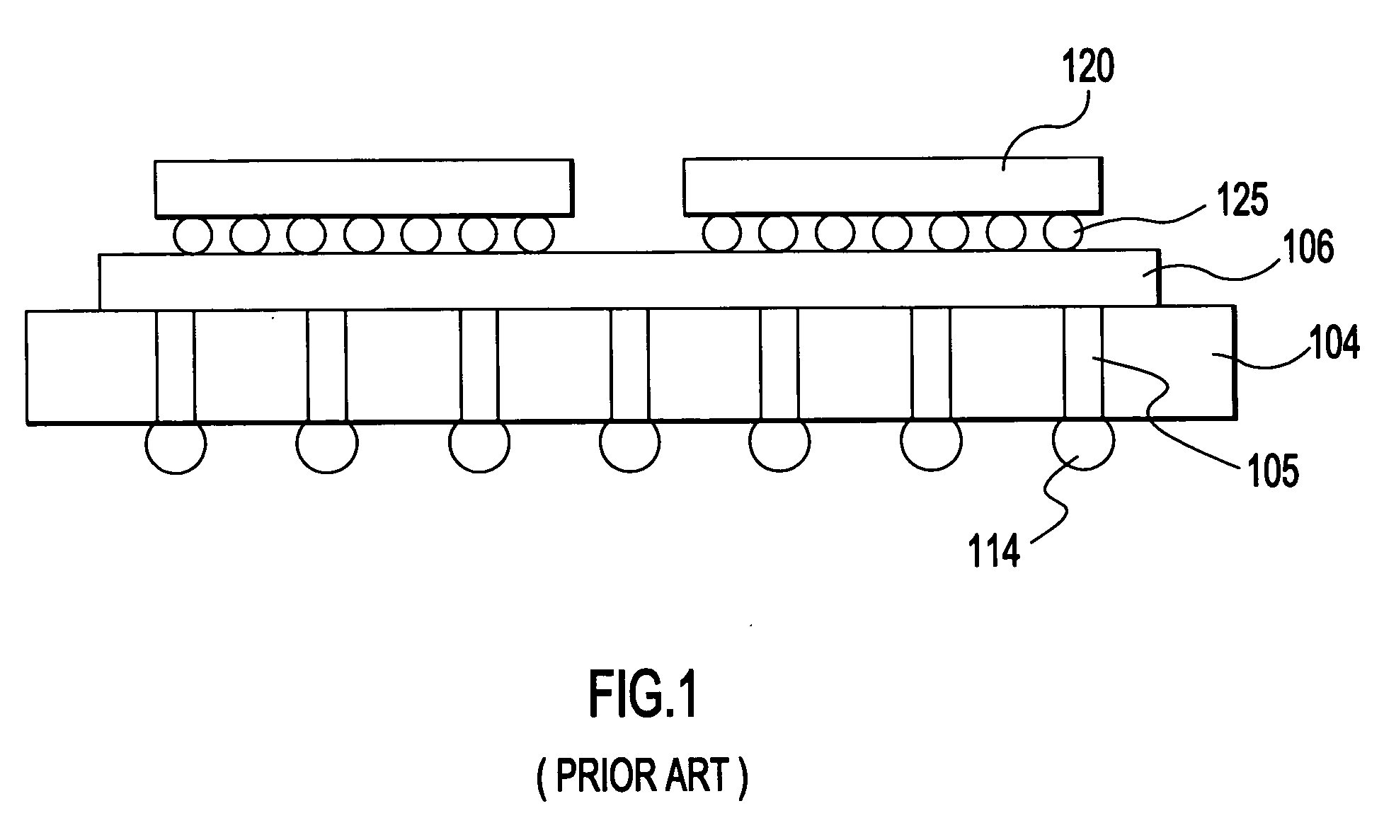 Silicon chip carrier with conductive through-vias and method for fabricating same
