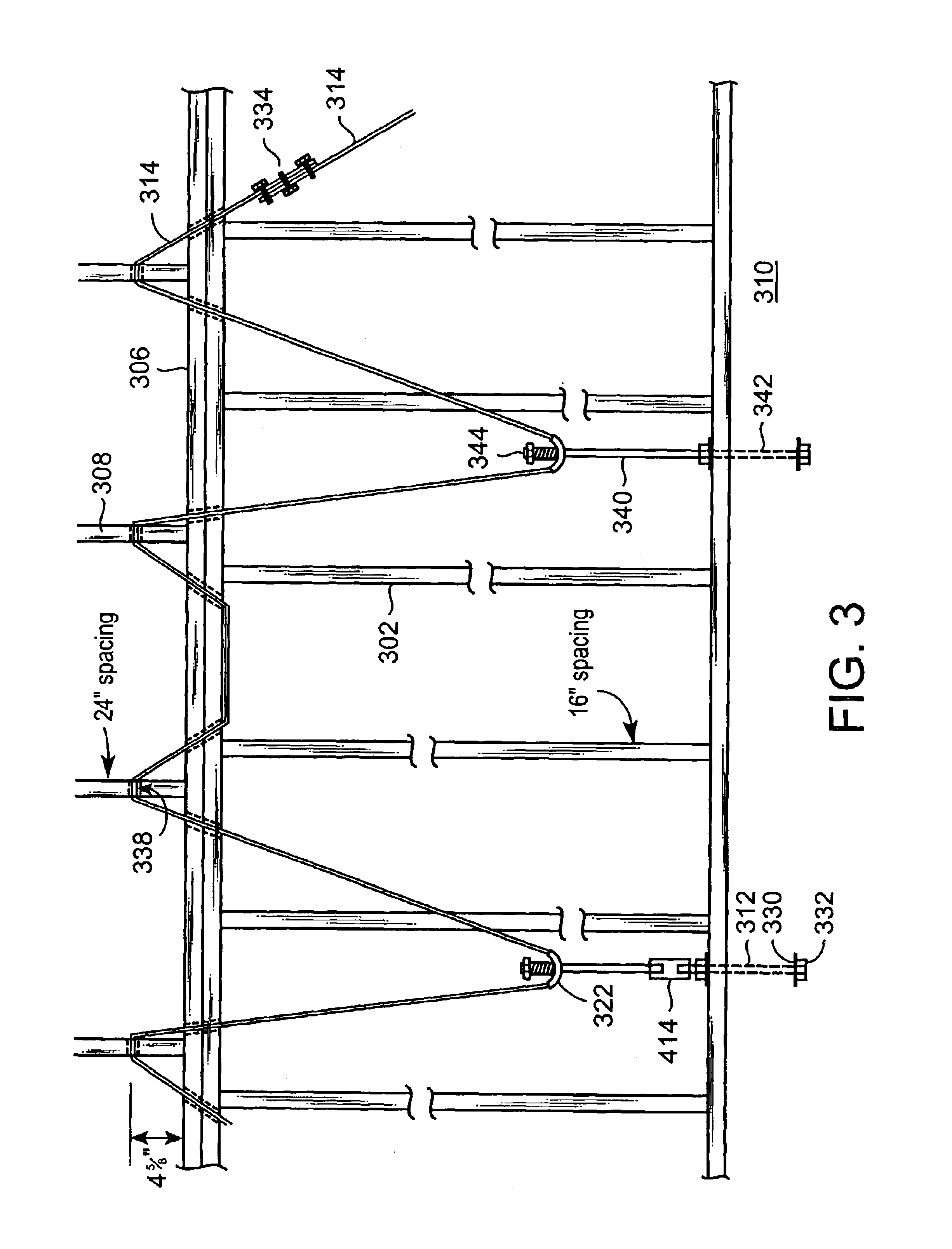 Cable system and method for wind-resistant buildings