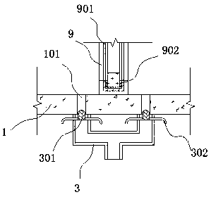 Ocean current demonstration device for geography teaching