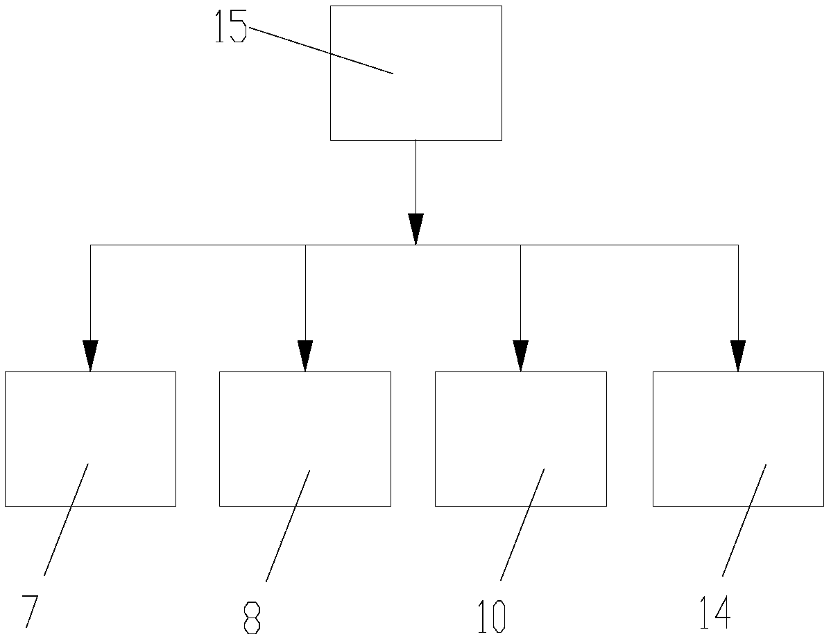 Automatic reforming device for buried oil tank lining