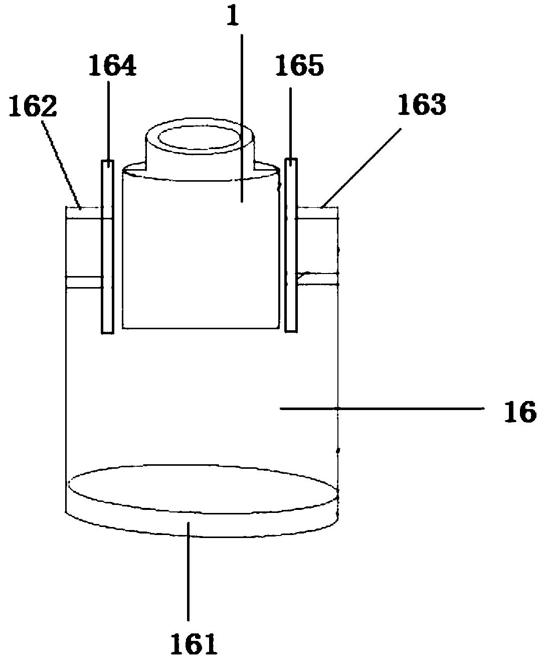 Full-automatic bagging machine of barrelled water