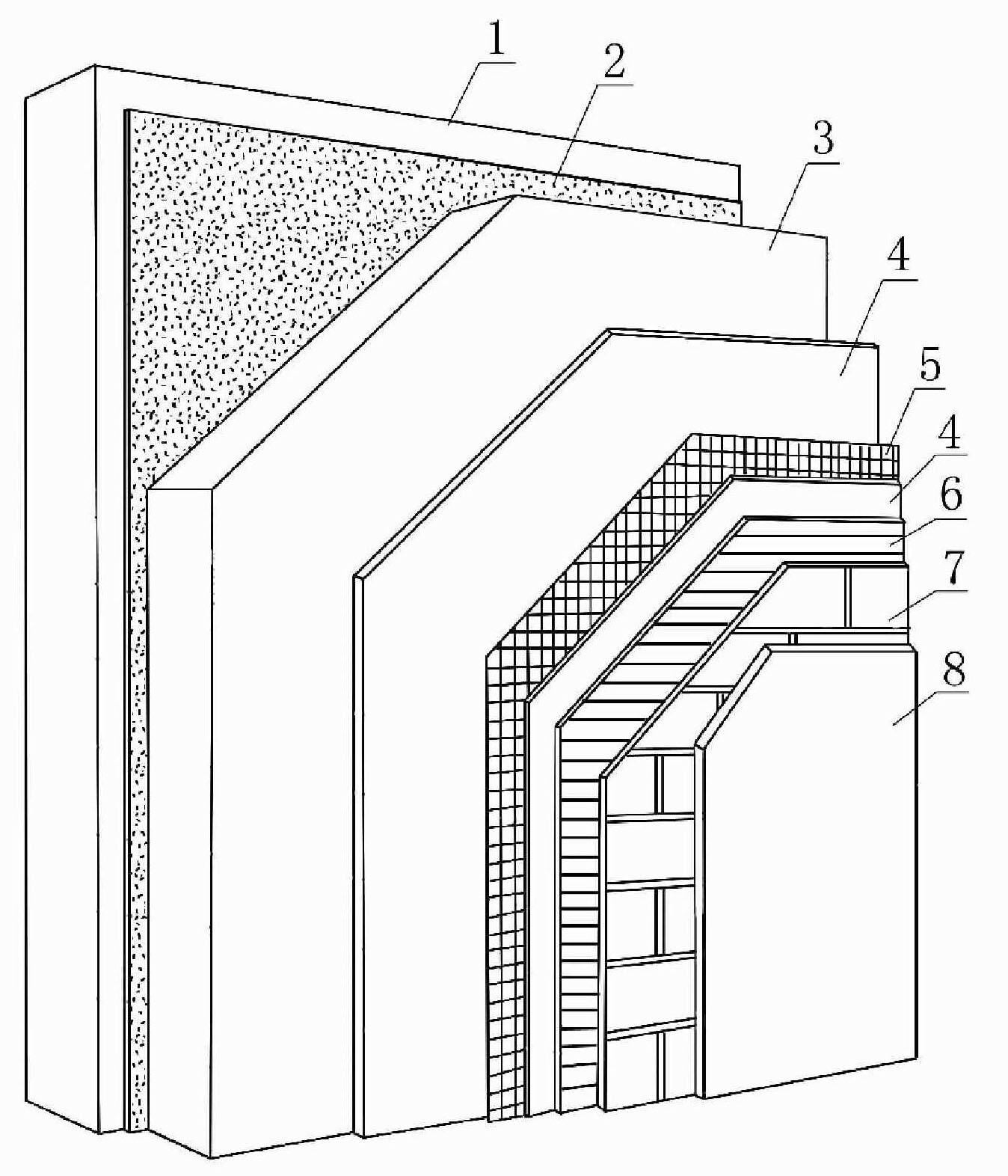 Heat preserving and water proof decoration system for external wall and construction method thereof
