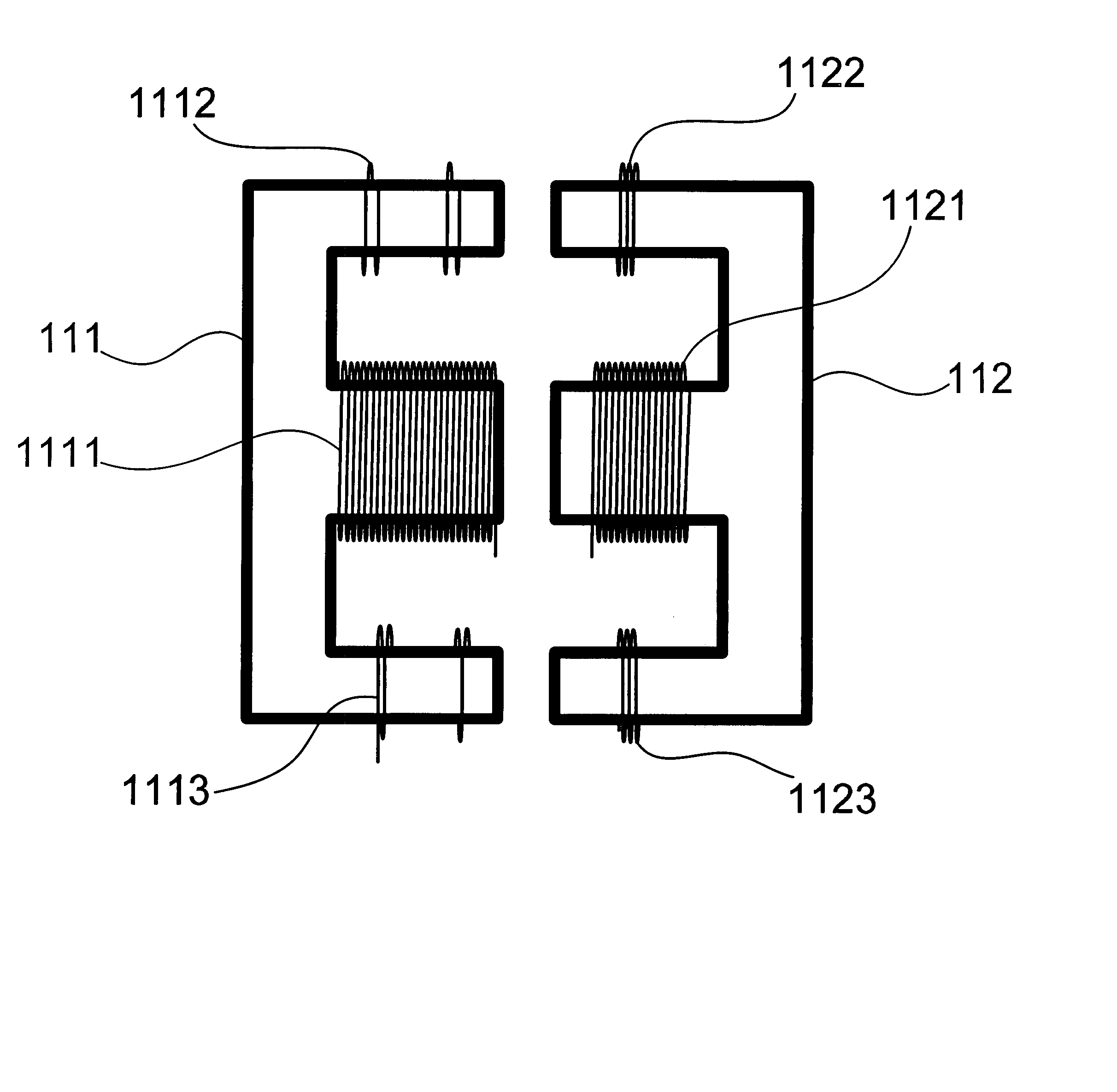 Non-contact power system with load and gap detection