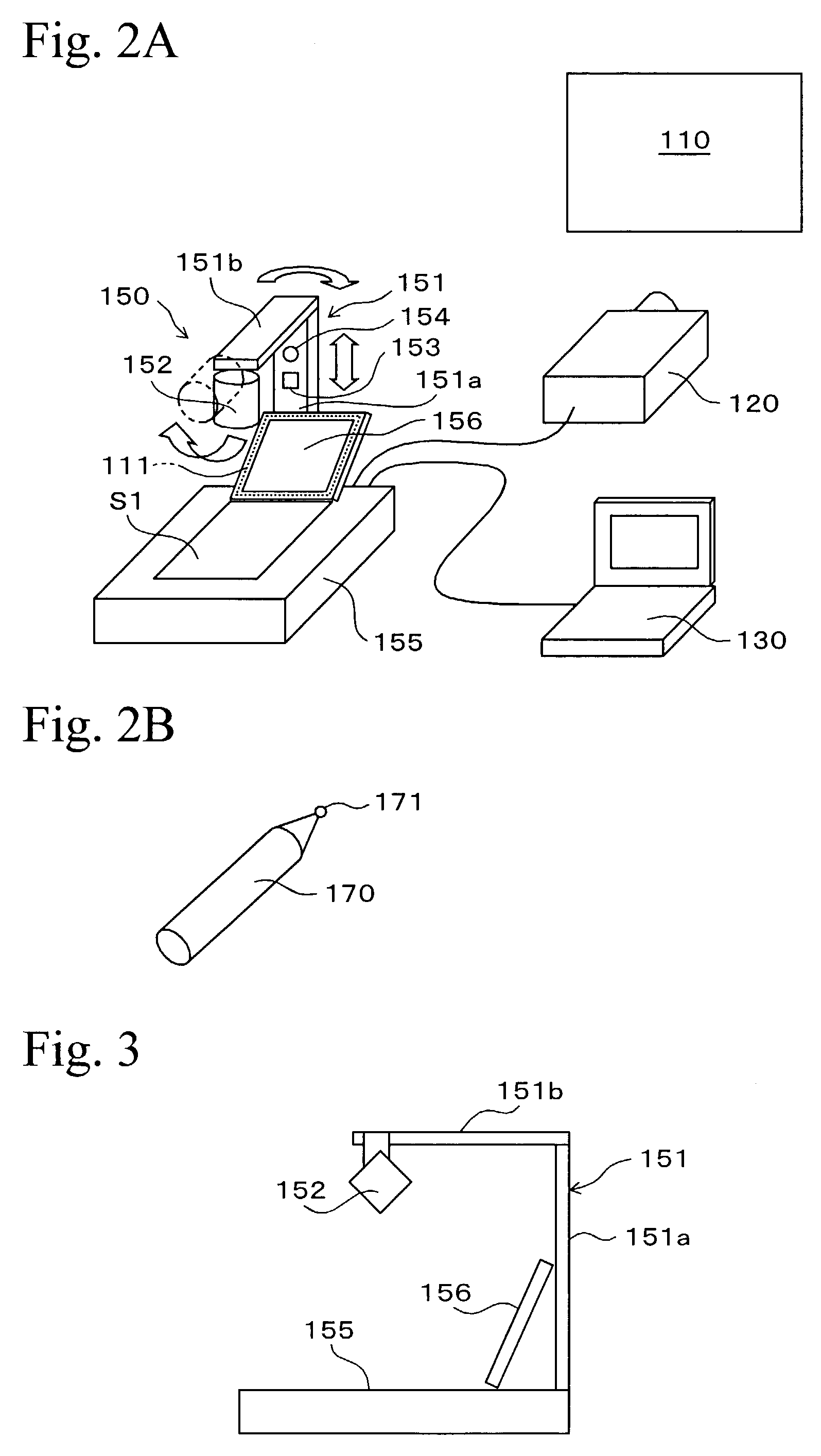 Presentation system, material presenting device, and photographing device for presentation