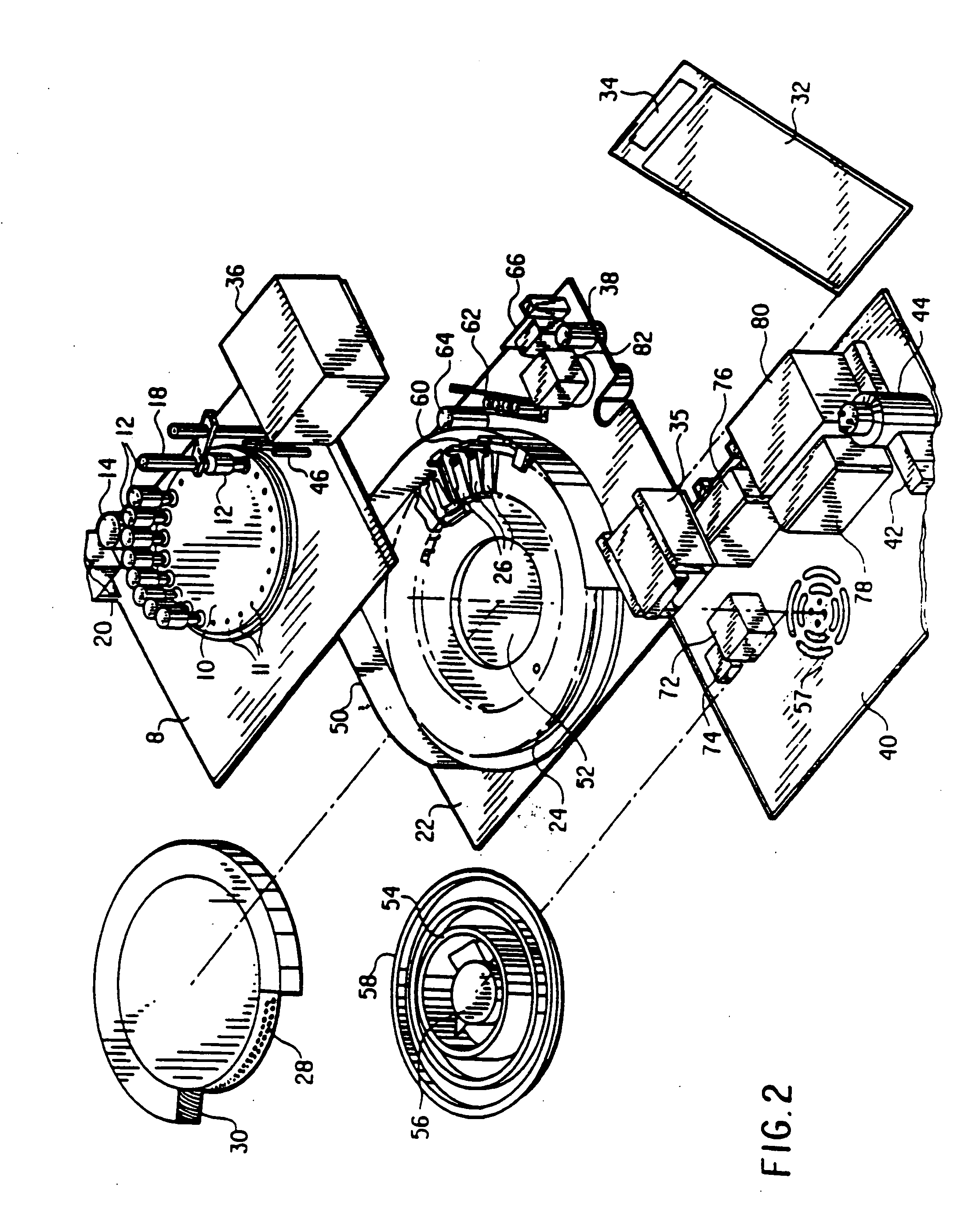 Automated biological reaction apparatus