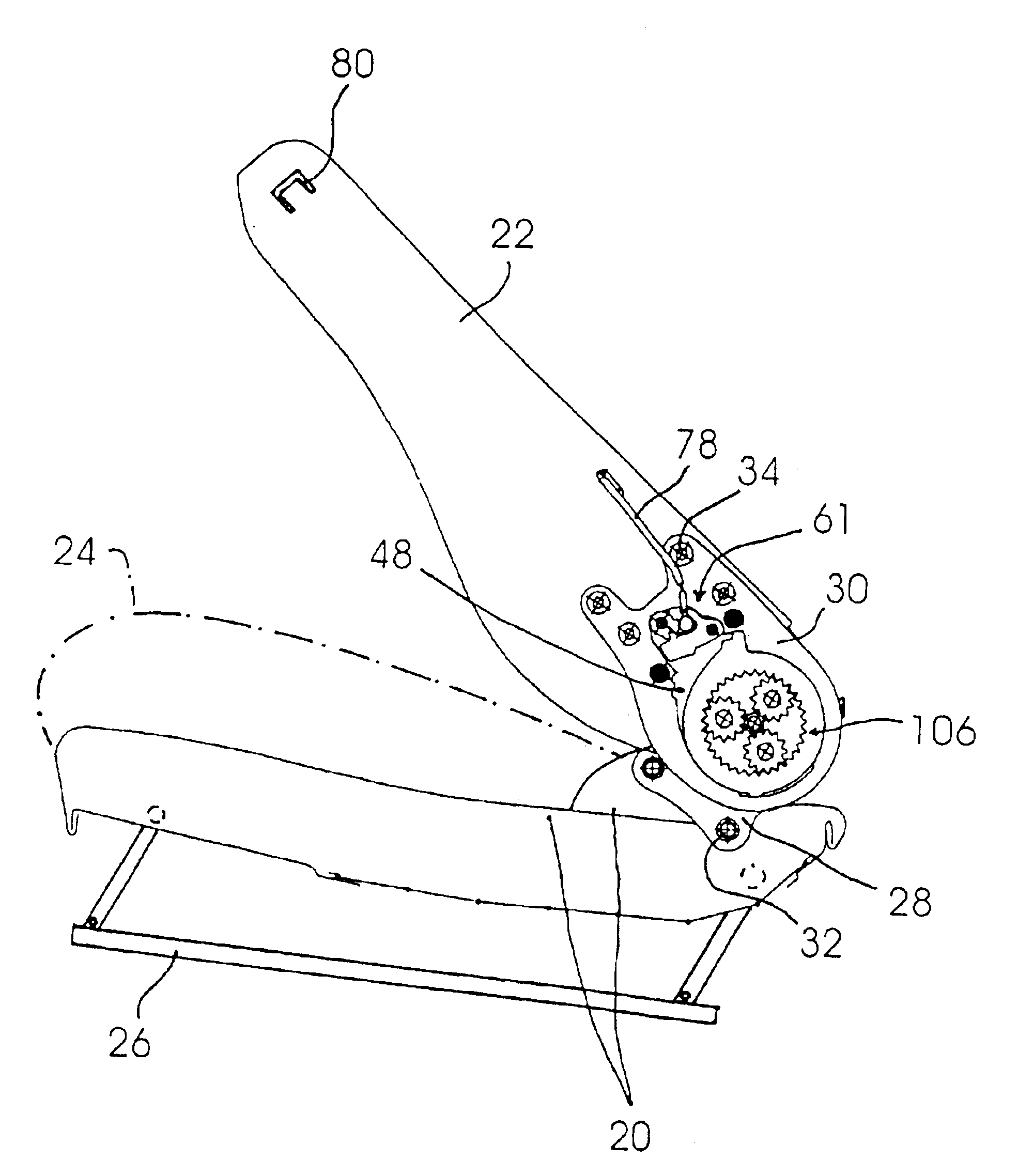 Seat back hinge fitting for a motor vehicle seat