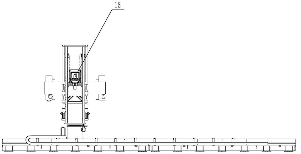 Multi-degree-of-freedom cargo overturning and transferring device