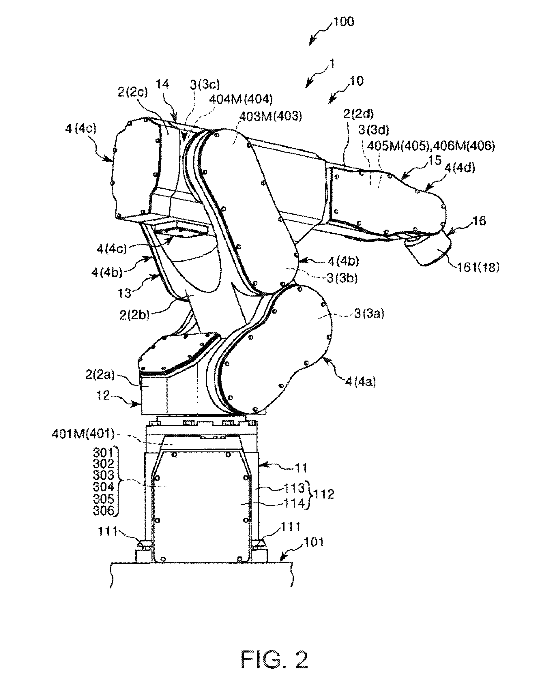 Robot, control apparatus, and robot system