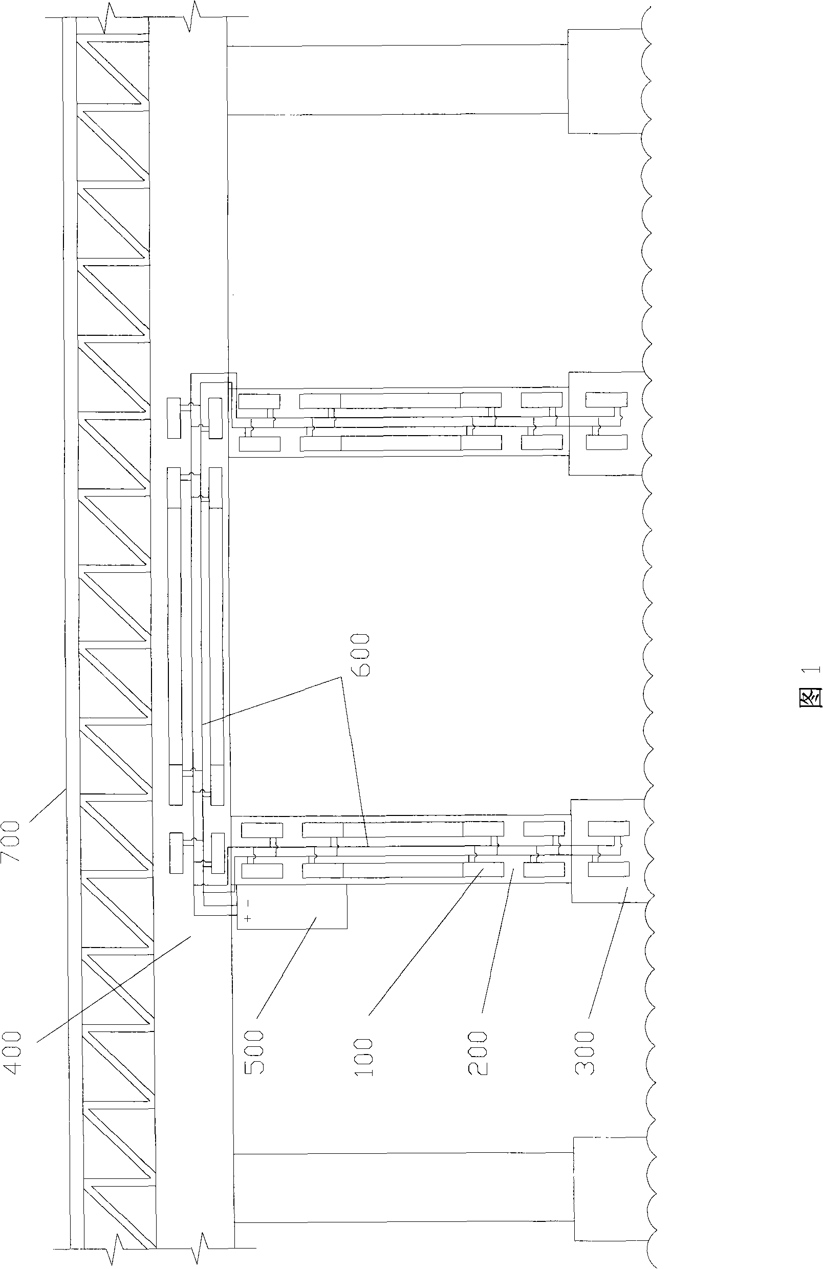 Safety protection system for bridge and method thereof