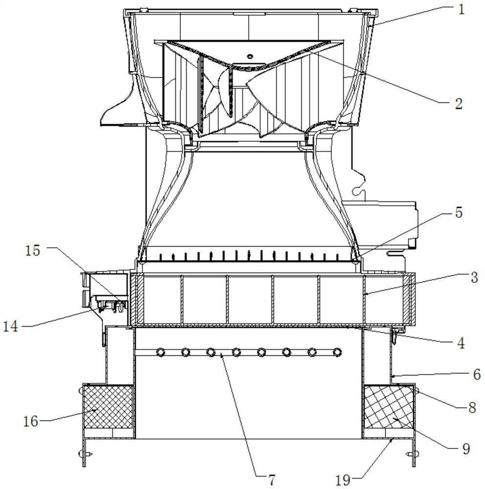 Disinfection module and air purification device