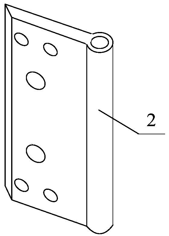 Buckling-restrained reinforcing device for power transmission iron tower angle steel