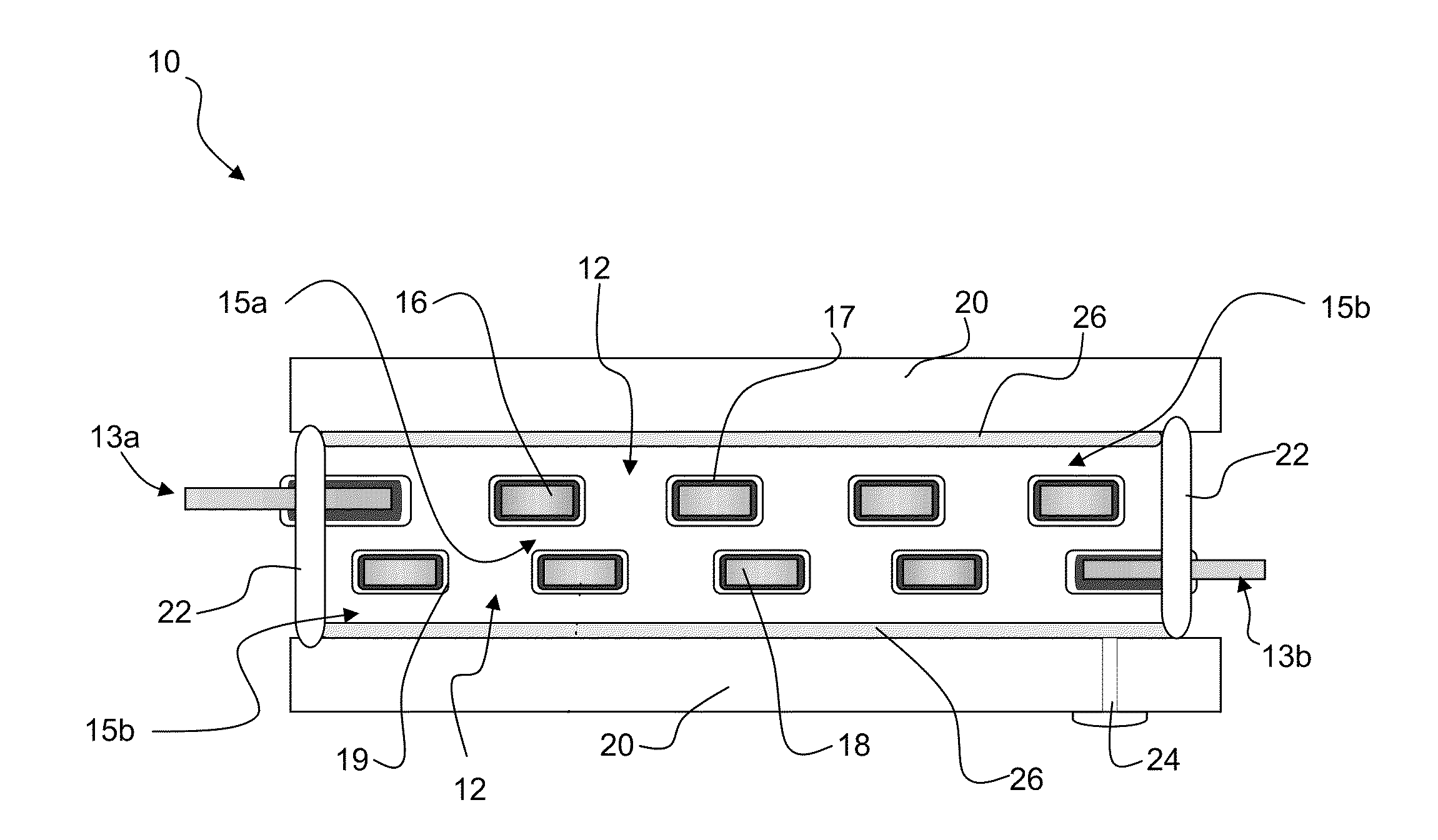 Variable electric field strength metal and metal oxide microplasma lamps and fabrication