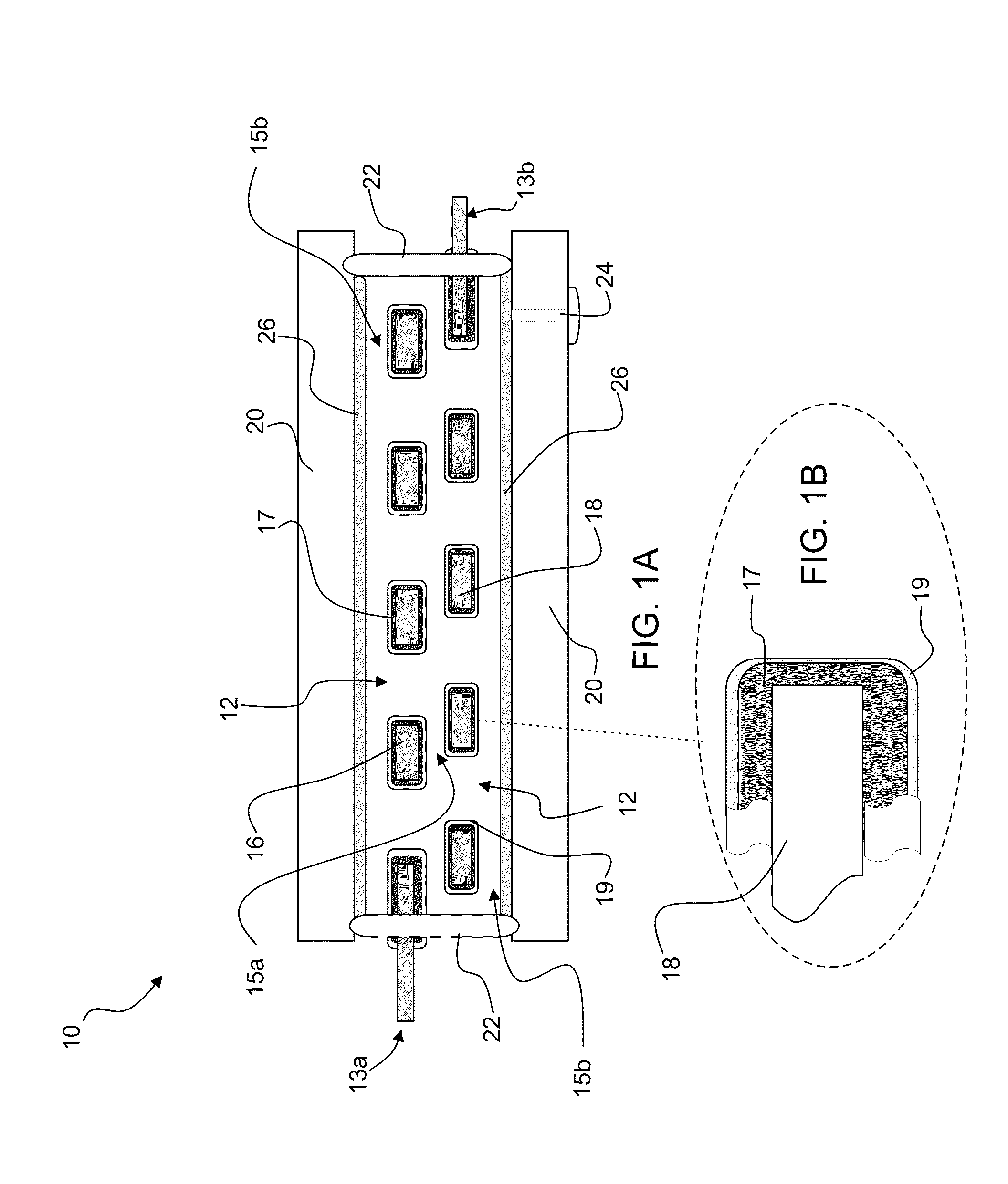 Variable electric field strength metal and metal oxide microplasma lamps and fabrication