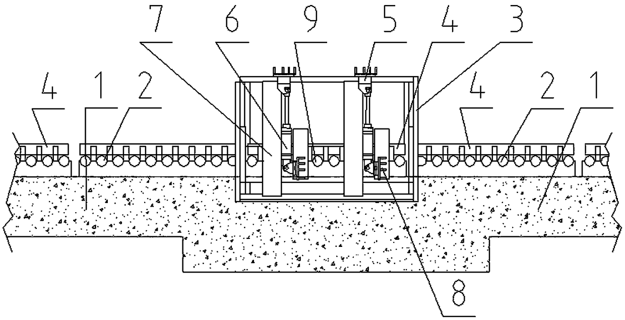 Ascending and descending plate blank weighing scale