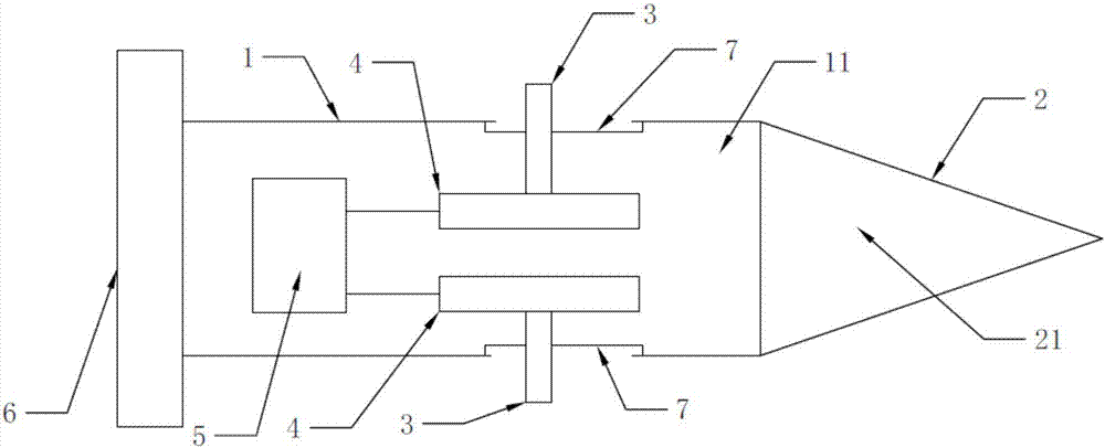 Medical bone taking-out device