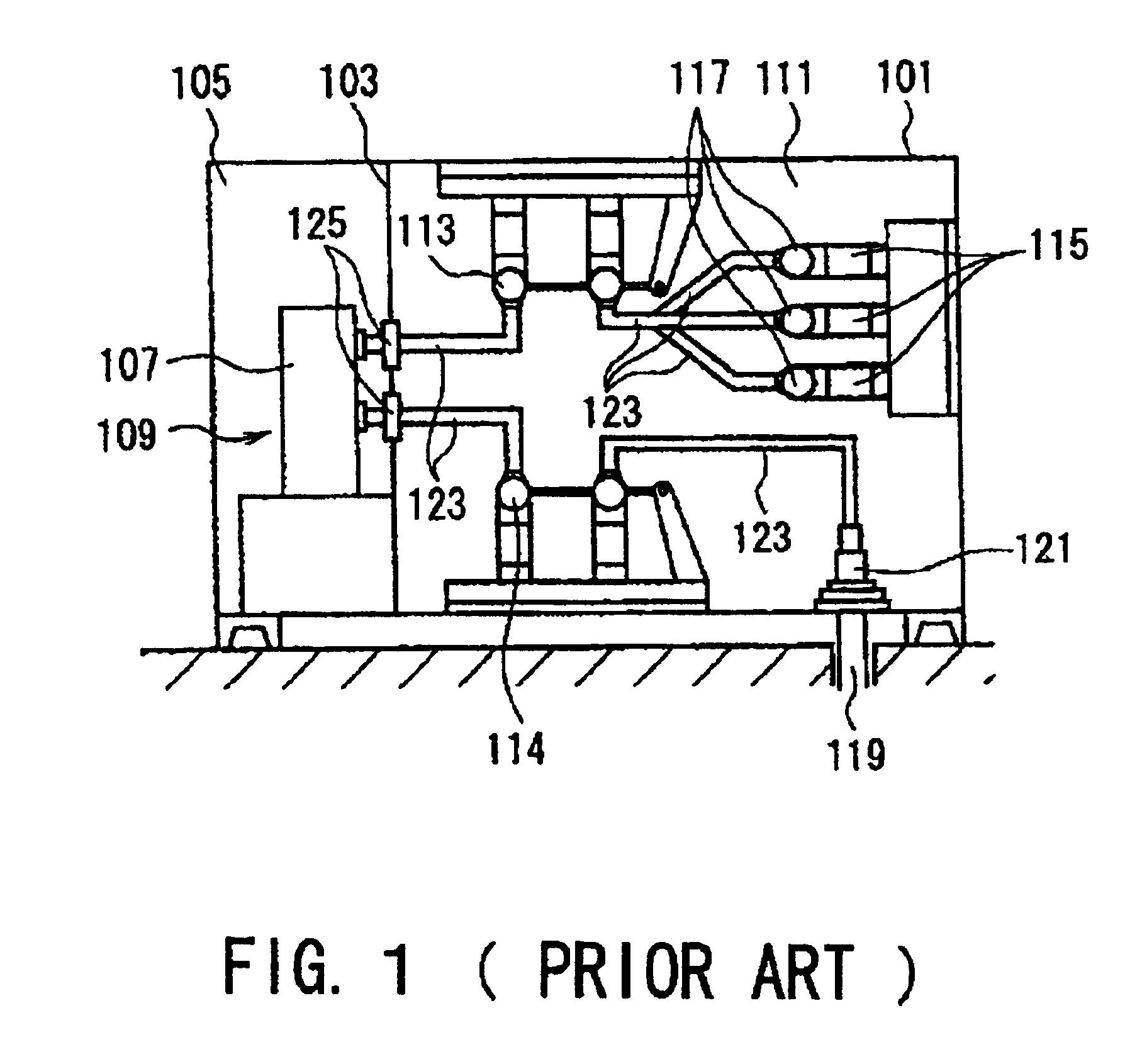 Switch gear and method of manufacturing thereof