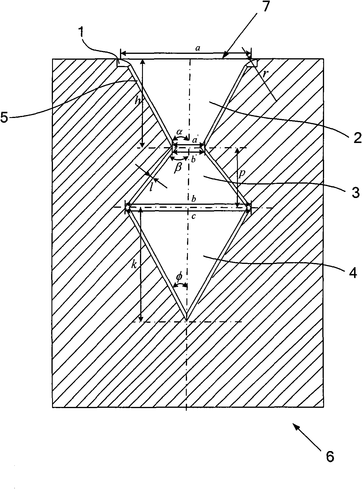 Millimeter wave blackbody radiation calibration source with biconical cavity serial structure