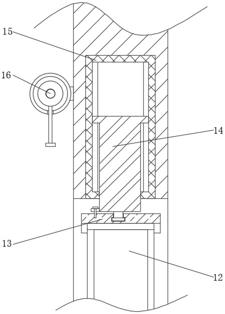 Assembly type prefabricated partition television wall structure