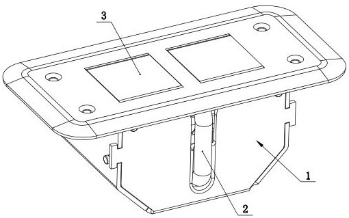 A rolling shutter door lock