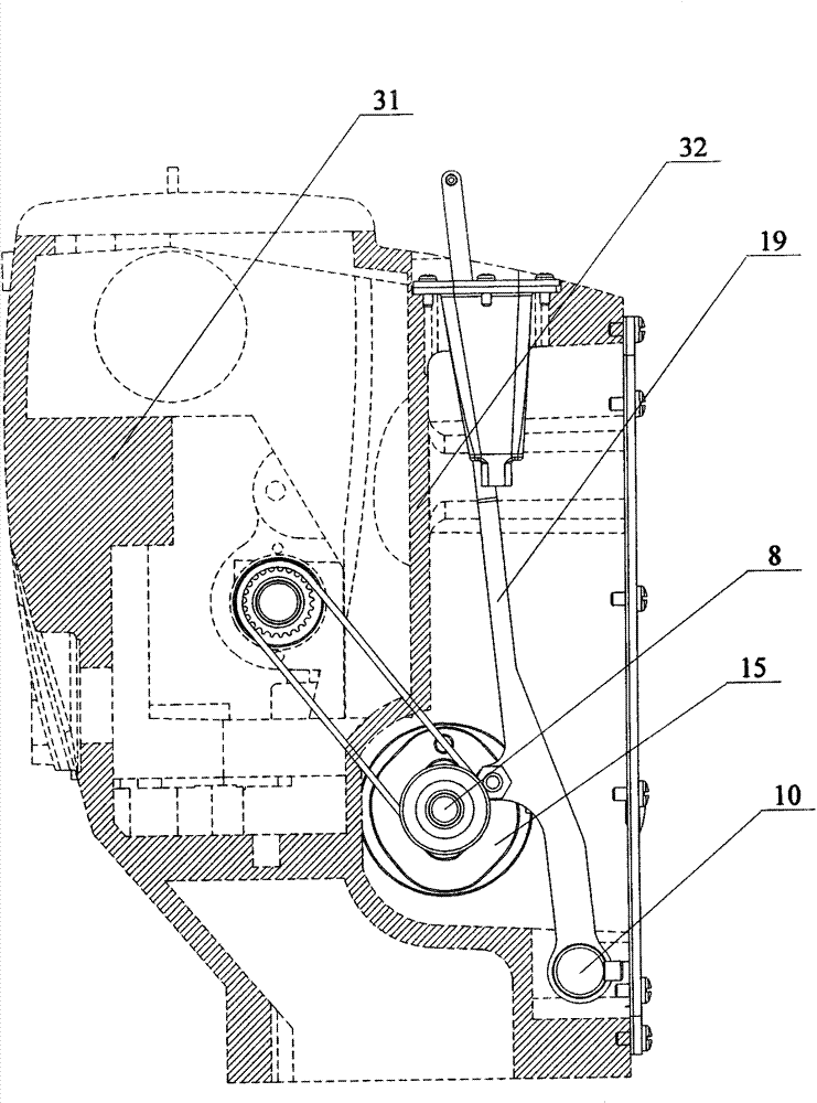 Sewing machine and omni-sealed thread-taking-up mechanism thereof