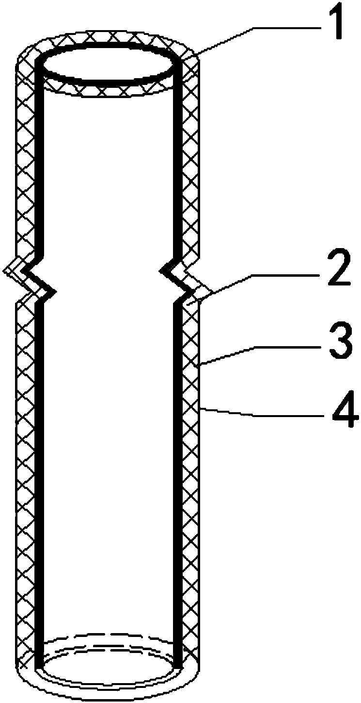 Cylindrical forced water drainage pipe with circulated evacuation function, devices and methods