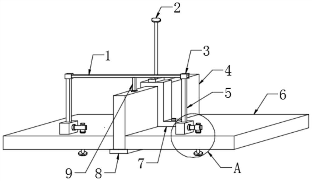 Fire sprinkler hanger under form of mineral wool board ceiling and installation method thereof