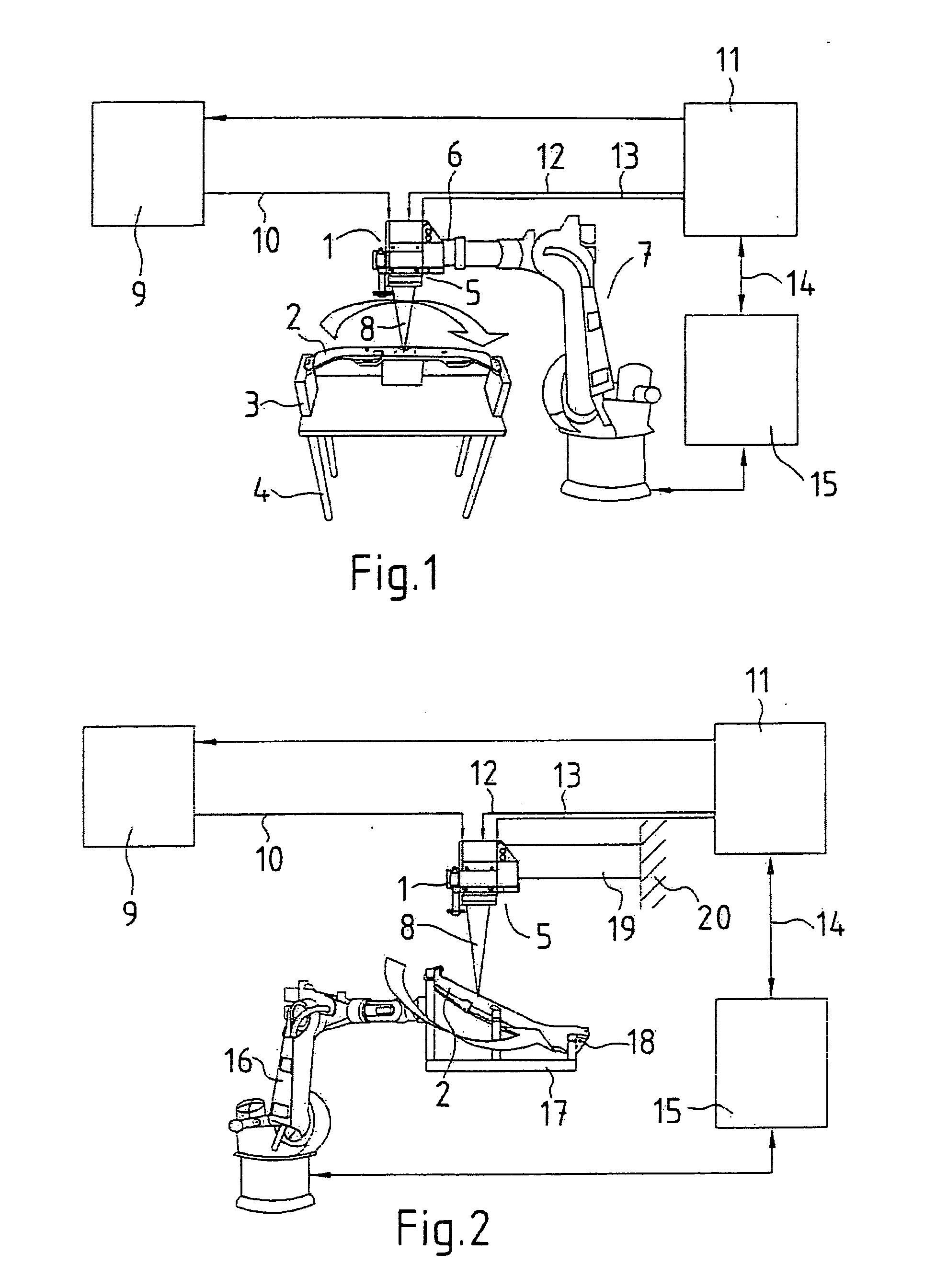 Process for preparing a workpiece to be worked with a laser beam, and device for carrying out the process