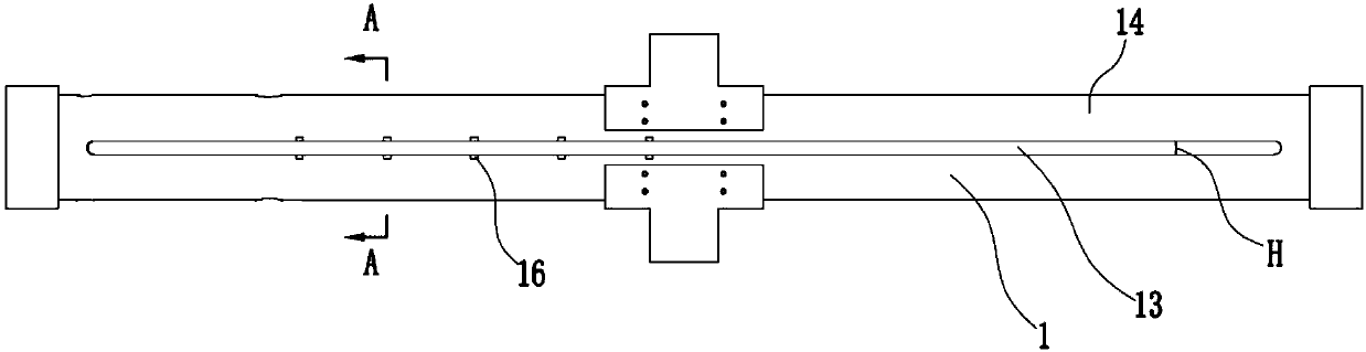 Rotating shaft structure applied to glass turnover device and glass turnover device
