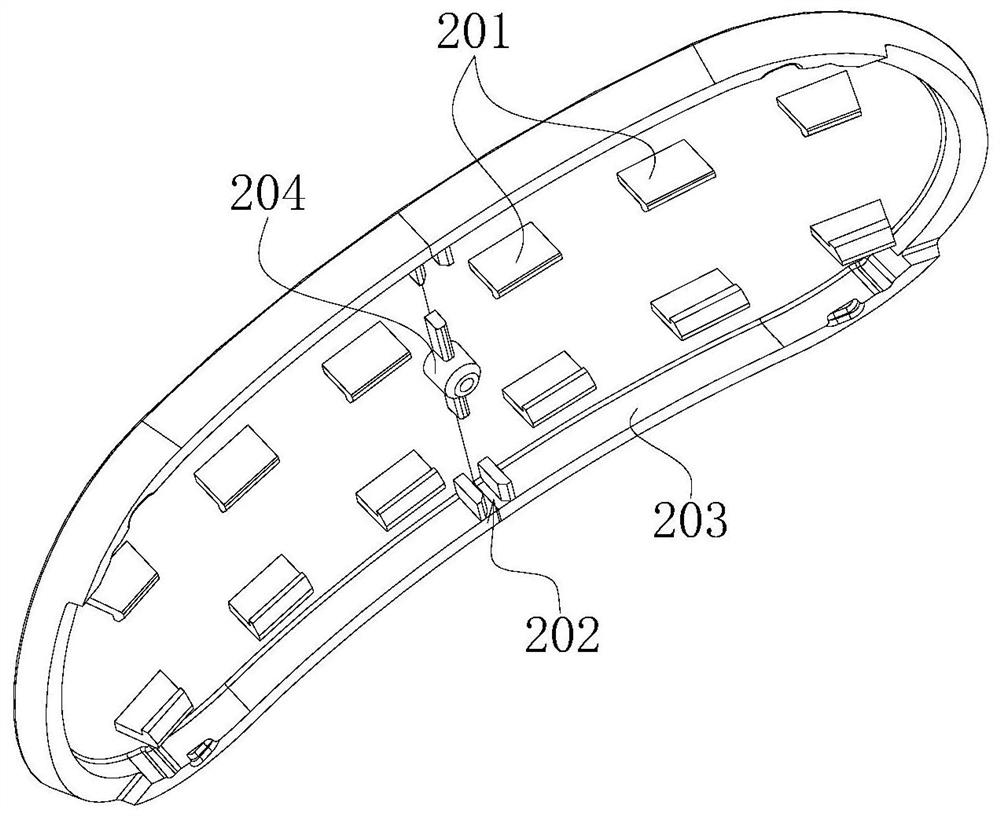 Headband structure and headphone