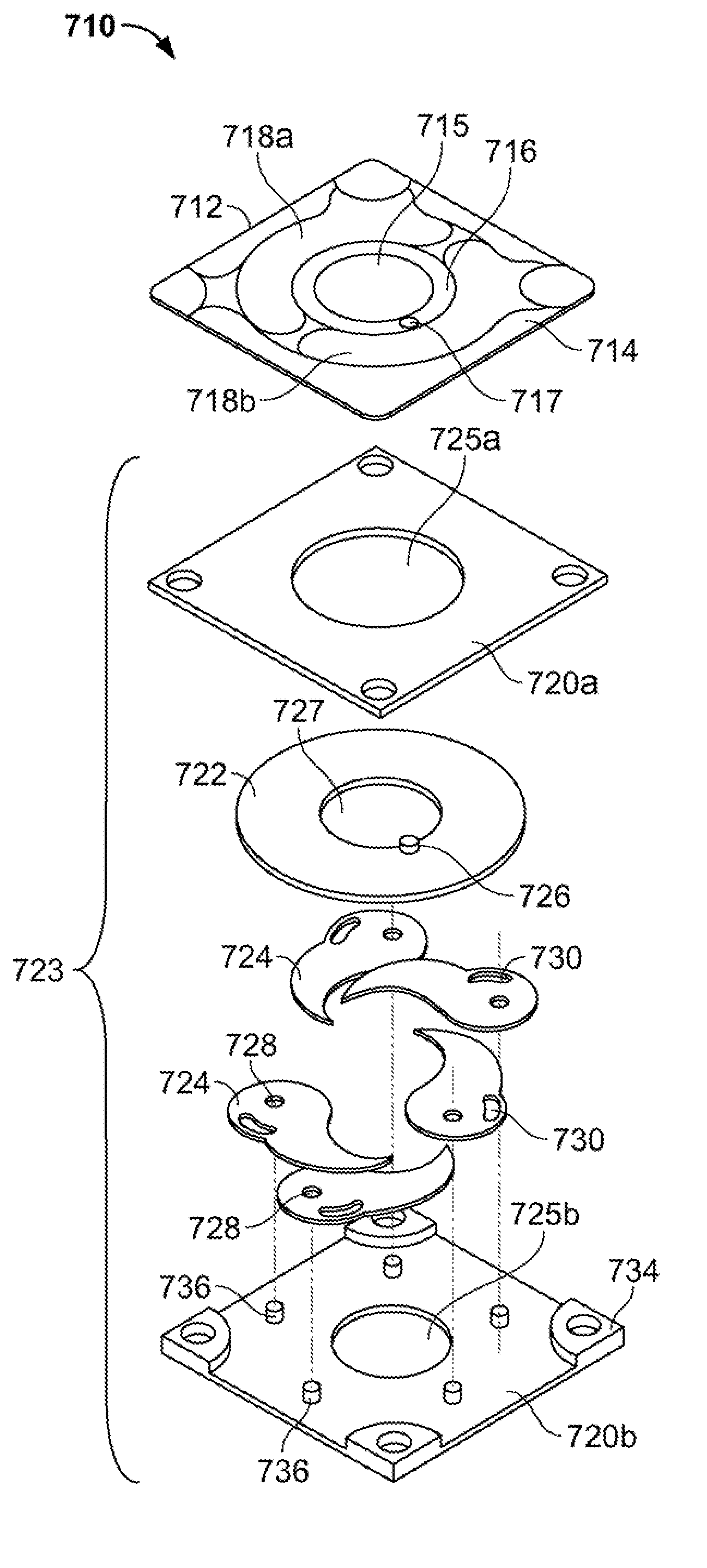 Lens shutter and aperture control devices