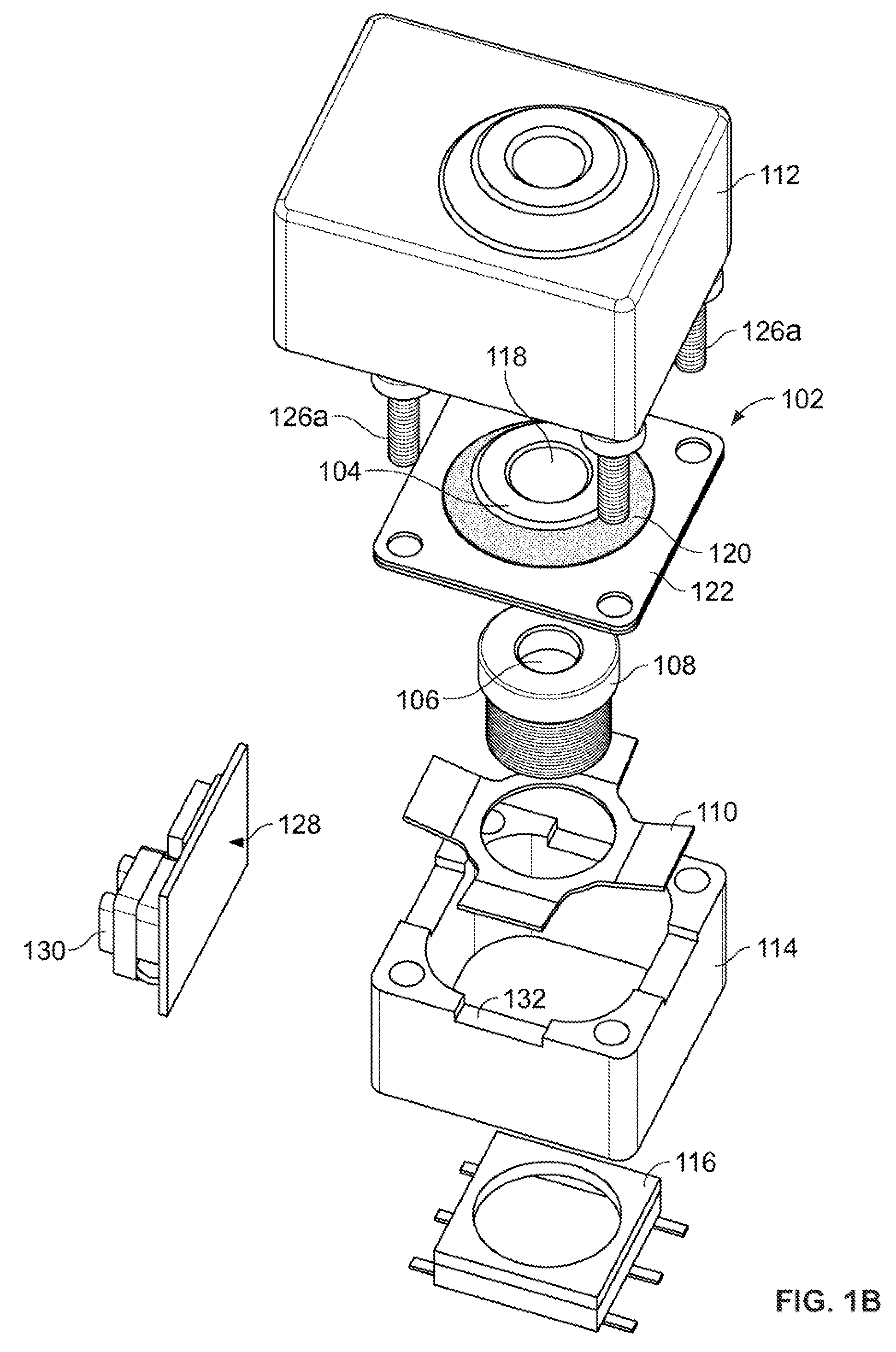 Lens shutter and aperture control devices