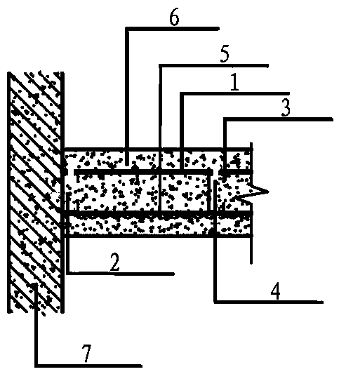 Cold bent lattice type steel and gypsum composite wall and preparing method thereof