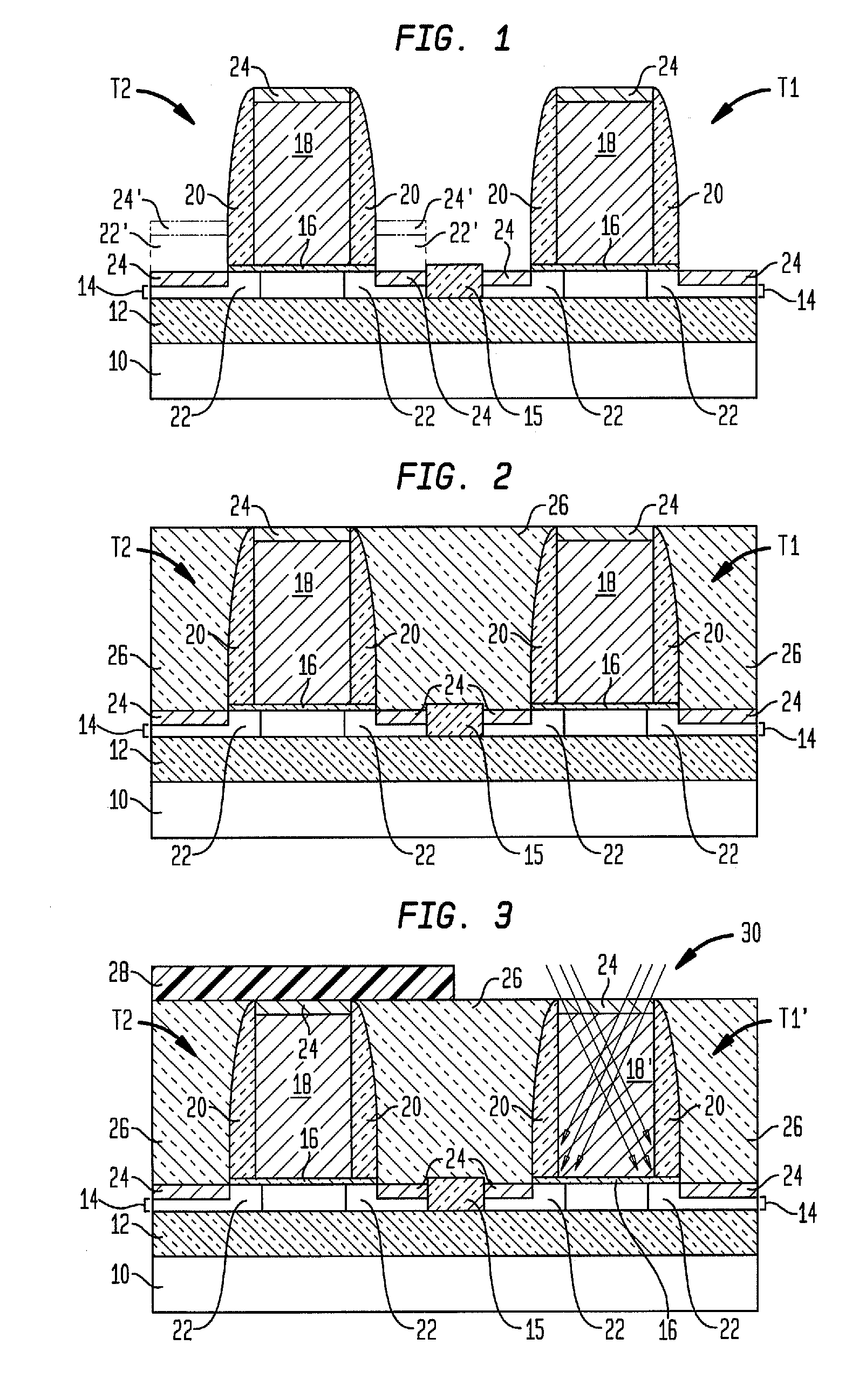 Semiconductor structure including gate electrode having laterally variable work function