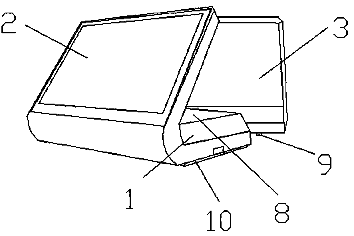 Flexible intelligent double-screen comparison machine