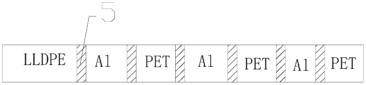 Nanometer flame-retardant soundproof adiabatic material used for aerospace