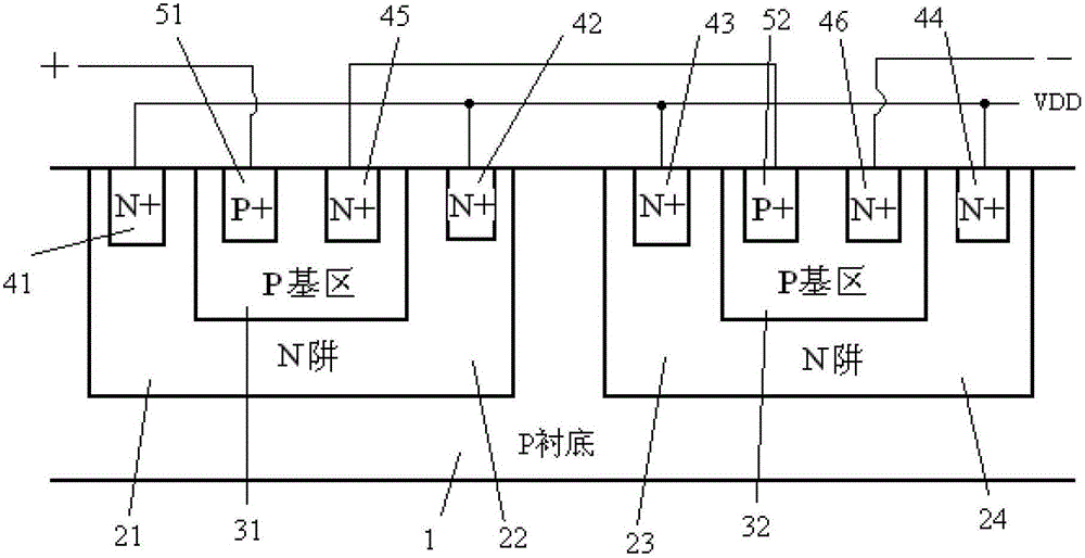 An esd protection circuit