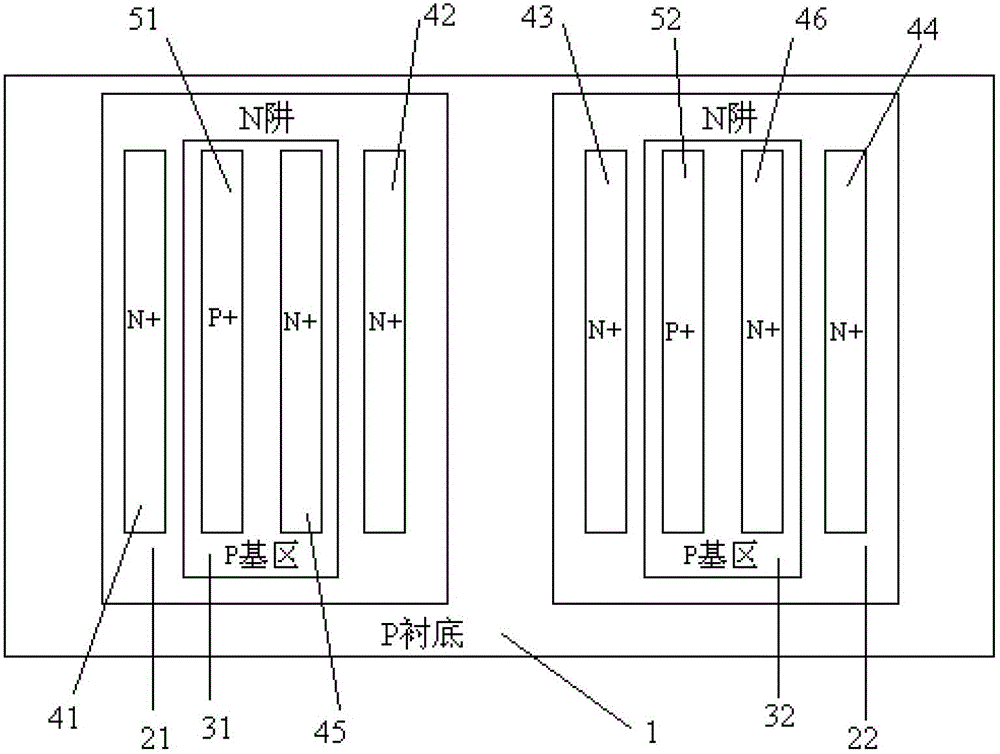 An esd protection circuit