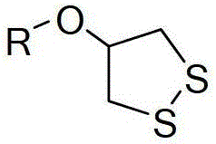 Intermediates for the preparation of new oledithiols, their synthesis methods, intermediates and uses