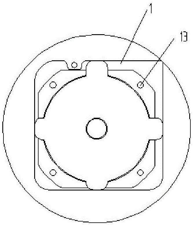 Motor of stator and rotor split type for sewing machine