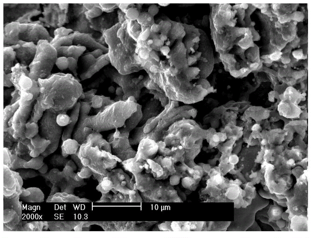 Preparation method of nitride-oxide composite porous ceramic coating