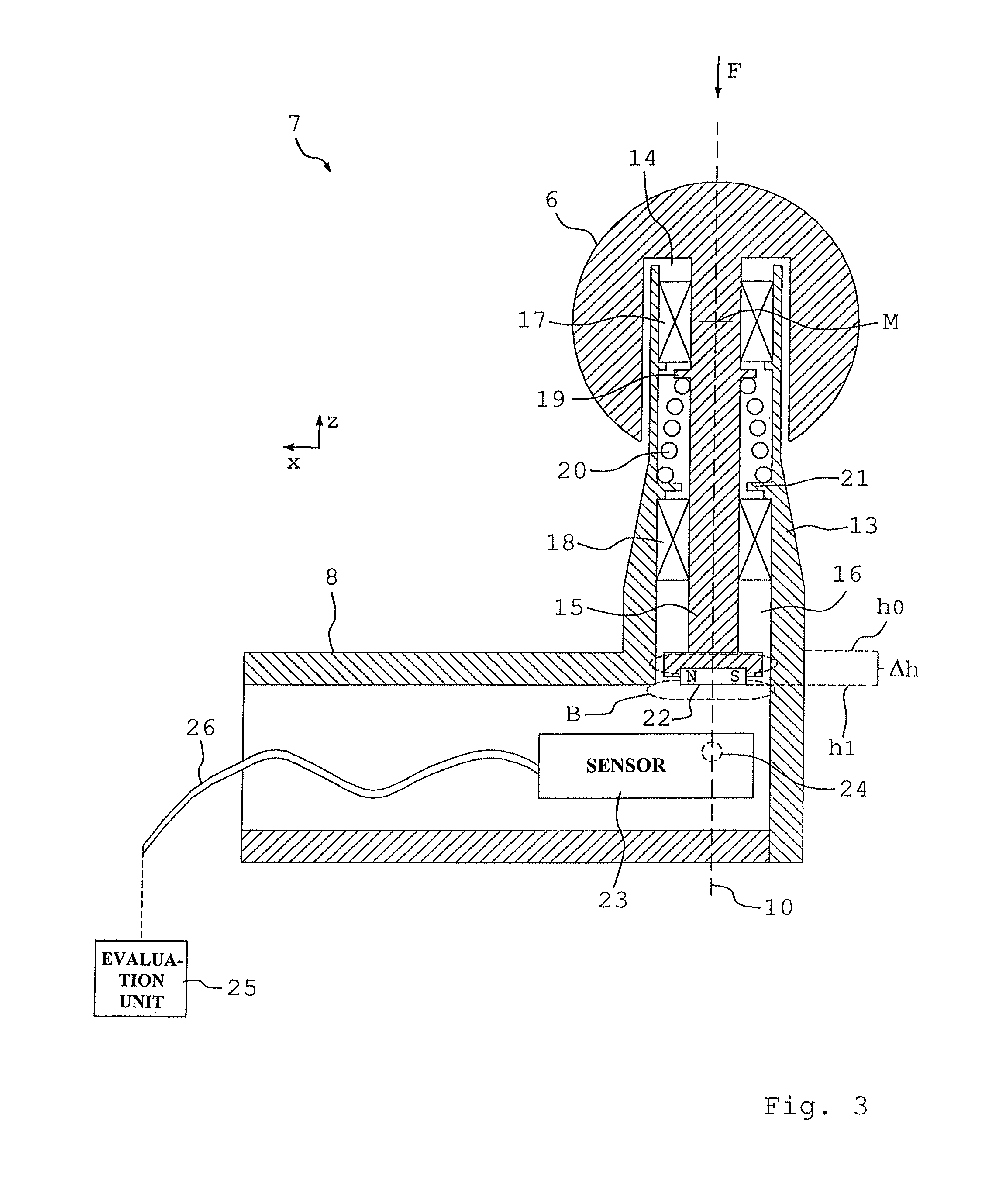 Towing device for a towing vehicle
