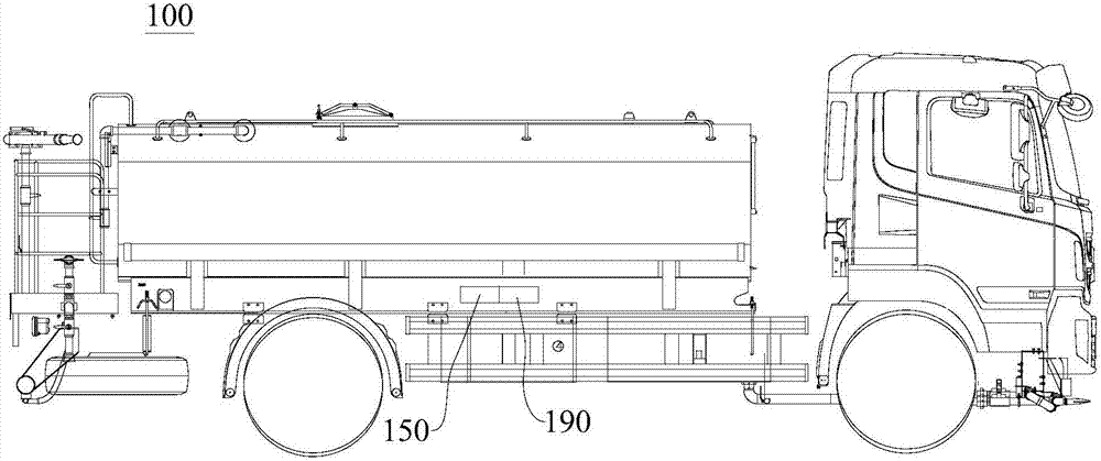 Street sprinkler and control method thereof