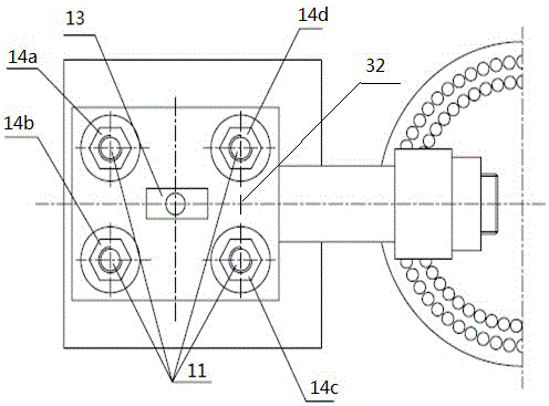 Pressing device of dynamic biomass granulator