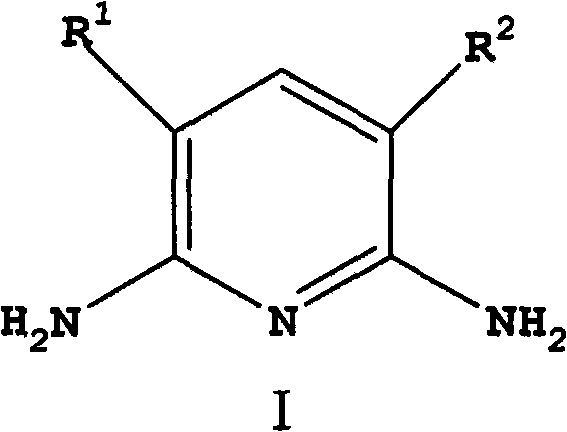 Process for the synthesis of diaminopyridine and related compounds