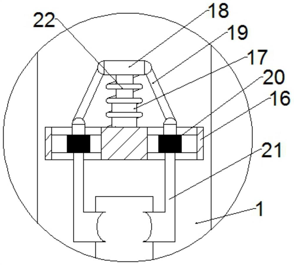 Multifunctional nursing medicine feeding device for pneumology department