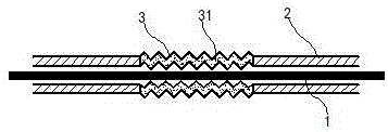 Easy-to-arrange insulated safety electric wire