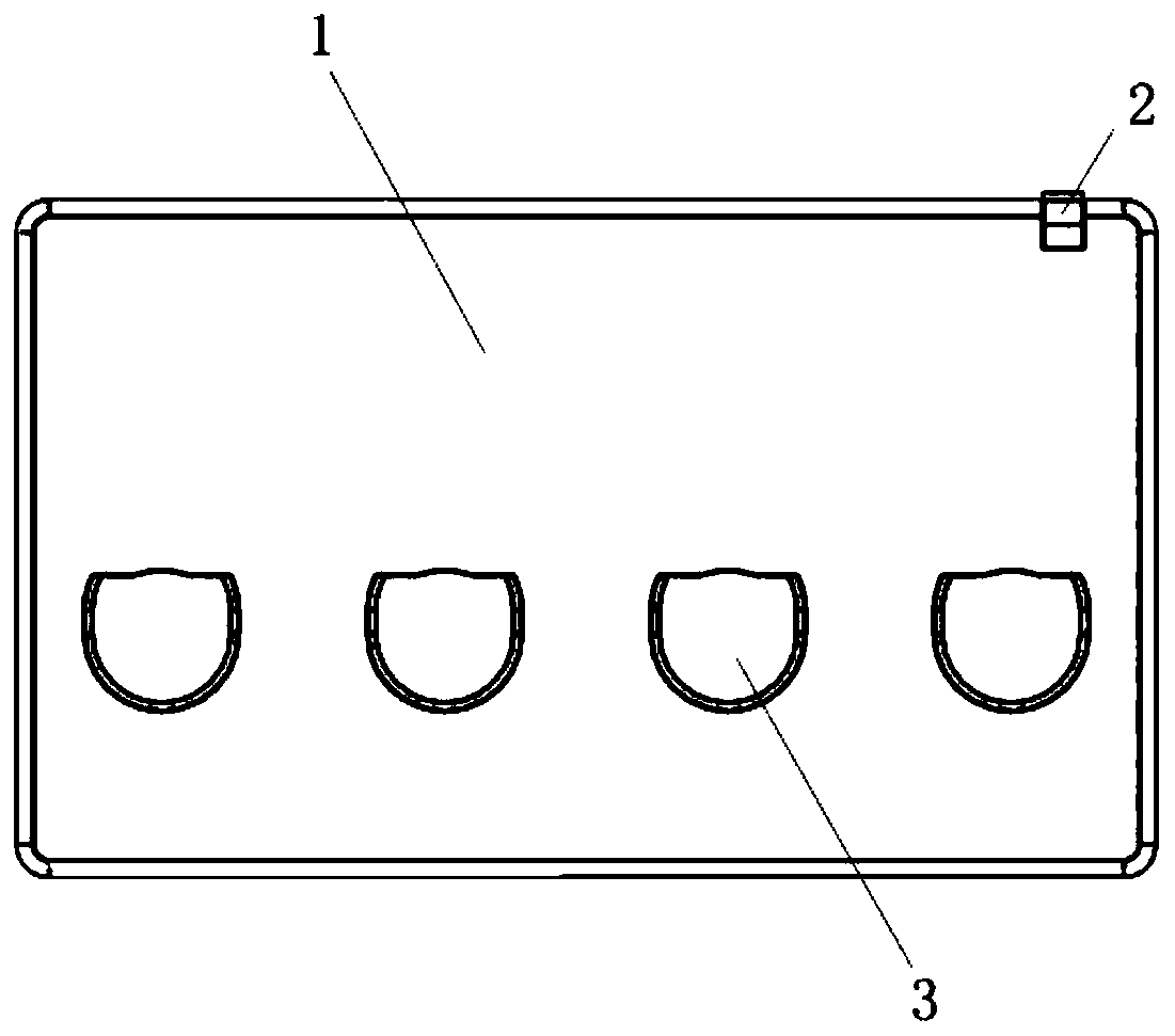 Plug-in residual current load current sensor of miniature circuit breaker