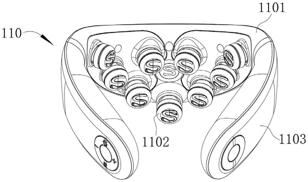 Control method and device of vibratory massage instrument, electronic equipment and storage medium