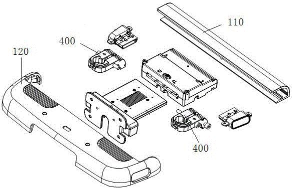 Lock buckle for universal bracket of car seat